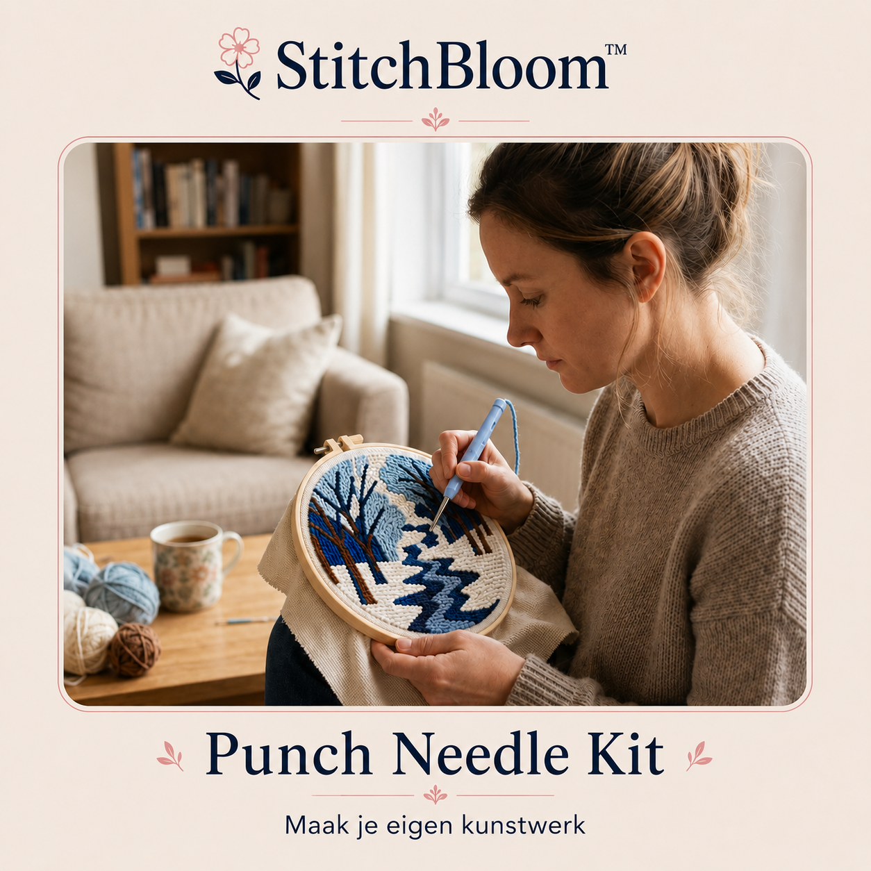 StitchBloom™ - Het perfecte beginnerspakket voor kleine kunstenaars met grote ideeën