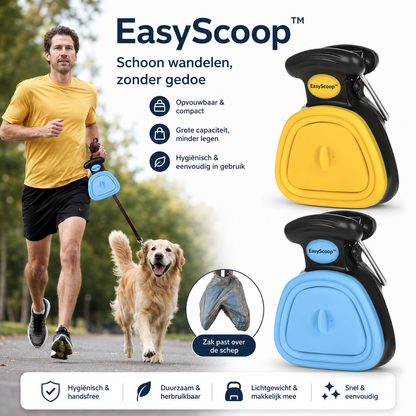 EasyScoop™ - De hygiënische poepschep voor zorgeloze wandelingen