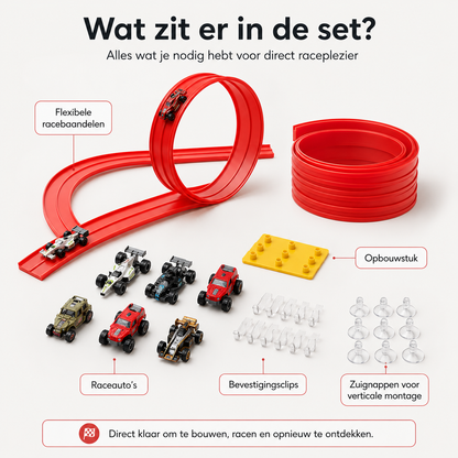 TwistTrack™ - Stimuleert fantasie, bouwen en actief spelen in huis