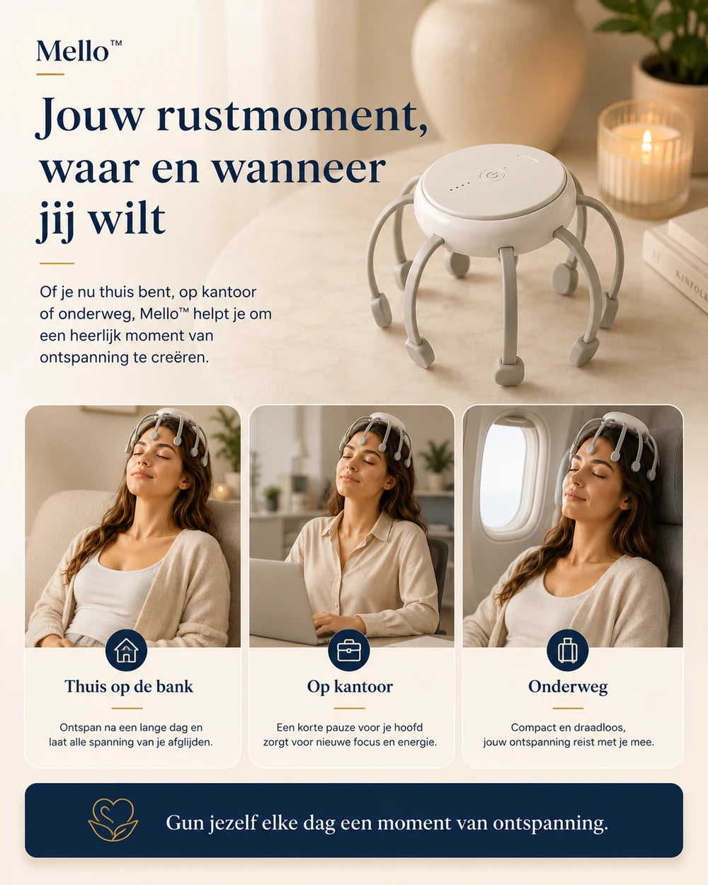 Mello™ - Gun jezelf elke dag een paar minuten echte rust.
