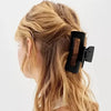 Extra stevige matte haarclip