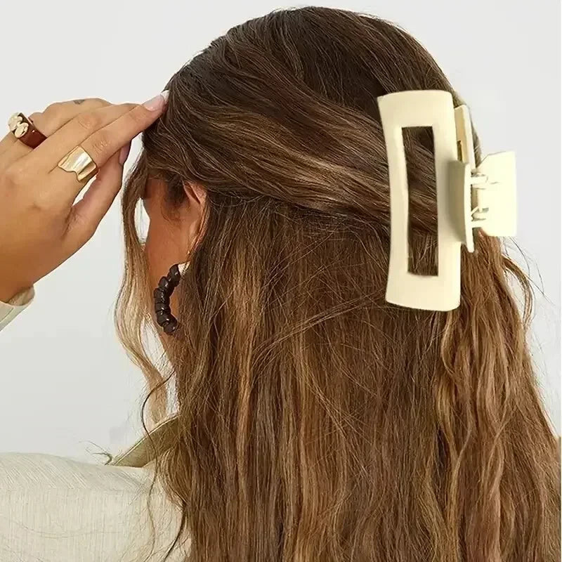 Extra stevige matte haarclip