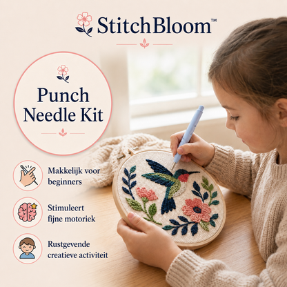 StitchBloom™ - Het perfecte beginnerspakket voor kleine kunstenaars met grote ideeën
