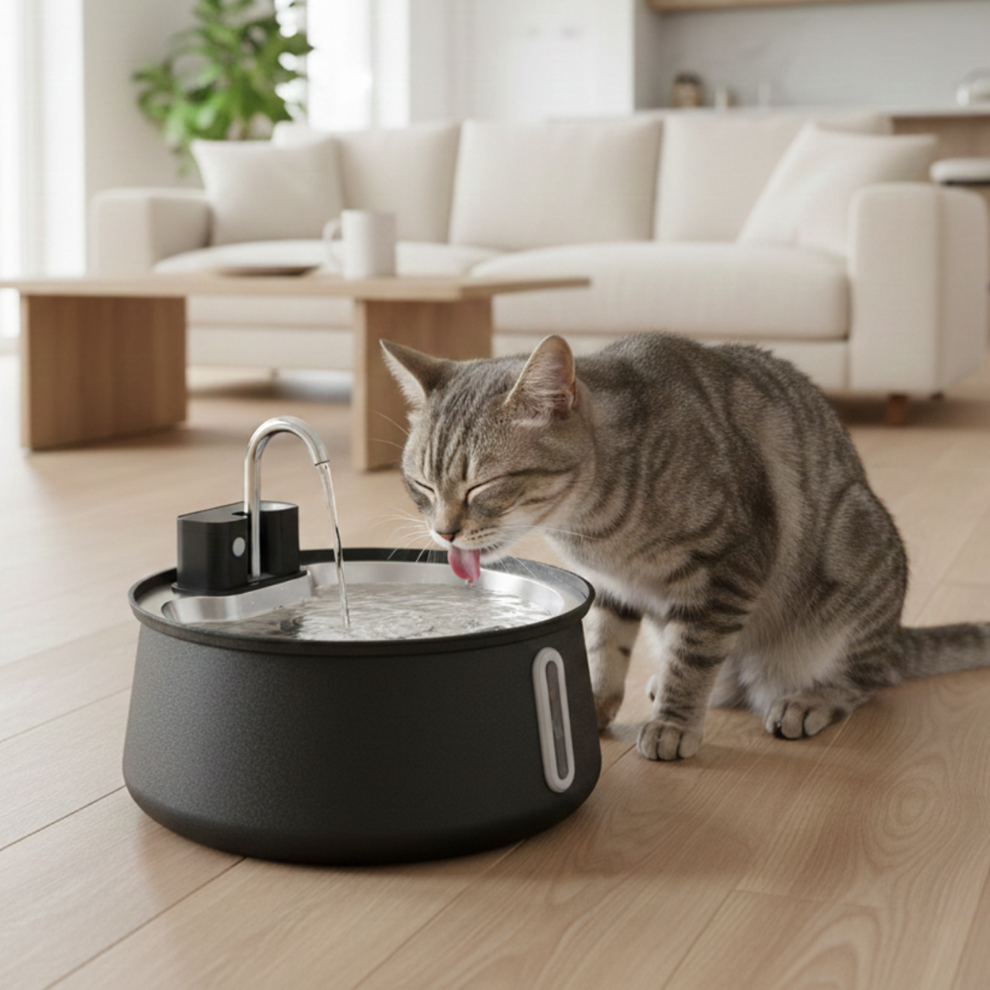 PurrSpring™ - Help je kat meer te drinken met vers stromend water