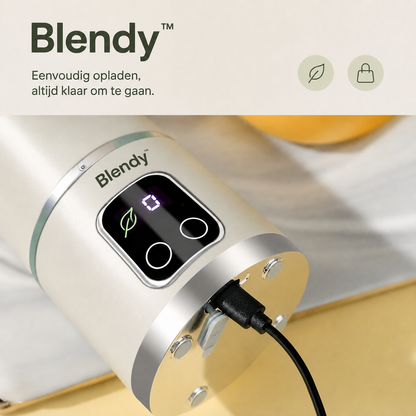 Blendly™ - Jouw verse smoothie, precies wanneer jij hem nodig hebt.