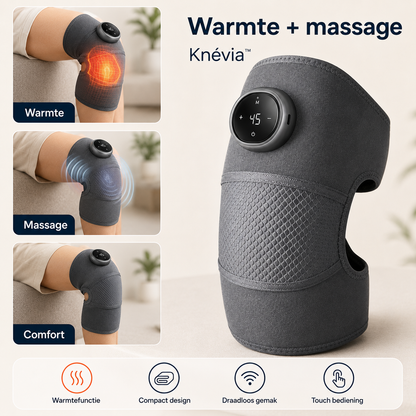 Knévia™ - Ontspan je knieën met warmte en zachte massage
