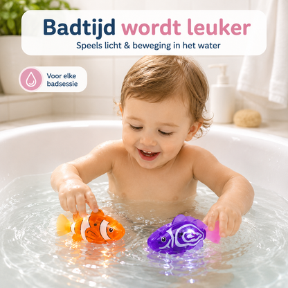 BubbiFish™ - Maak badtijd leuker met zwemmende LED-visjes