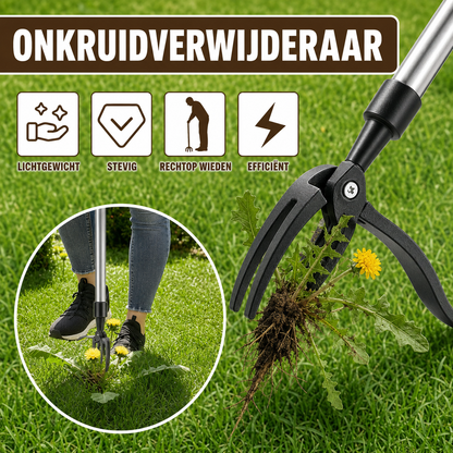 EasyRoot™ - Verwijder onkruid met wortel en al, zonder te bukken of te knielen.
