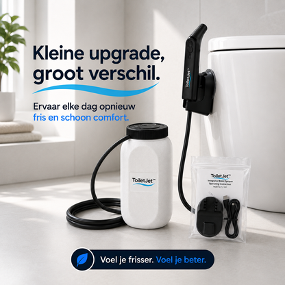 ToiletJet™  - Fris reinigen met water, zonder installatie