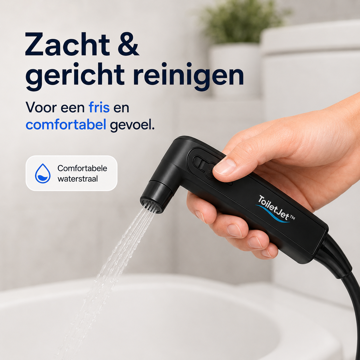 ToiletJet™  - Fris reinigen met water, zonder installatie