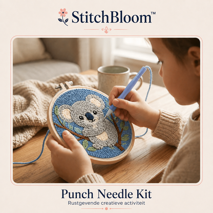 StitchBloom™ - Het perfecte beginnerspakket voor kleine kunstenaars met grote ideeën