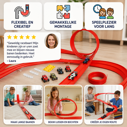 TwistTrack™ - Stimuleert fantasie, bouwen en actief spelen in huis