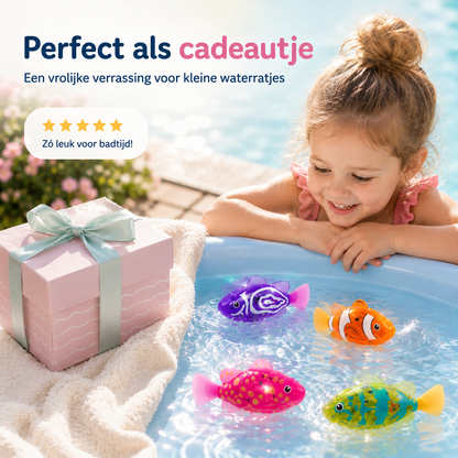 BubbiFish™ - Maak badtijd leuker met zwemmende LED-visjes