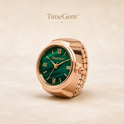 TimeGem™ - Een stijlvol sieraad waarmee je de tijd altijd bij de hand hebt.