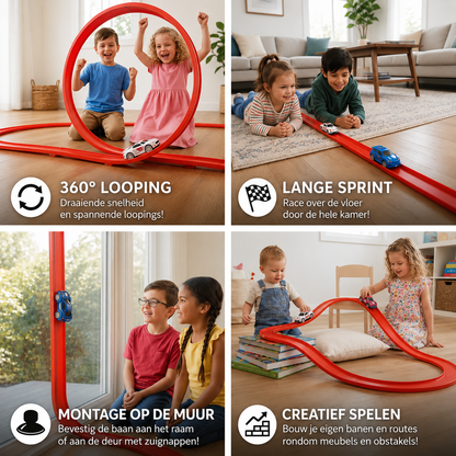 TwistTrack™ - Stimuleert fantasie, bouwen en actief spelen in huis
