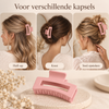 Extra stevige matte haarclip