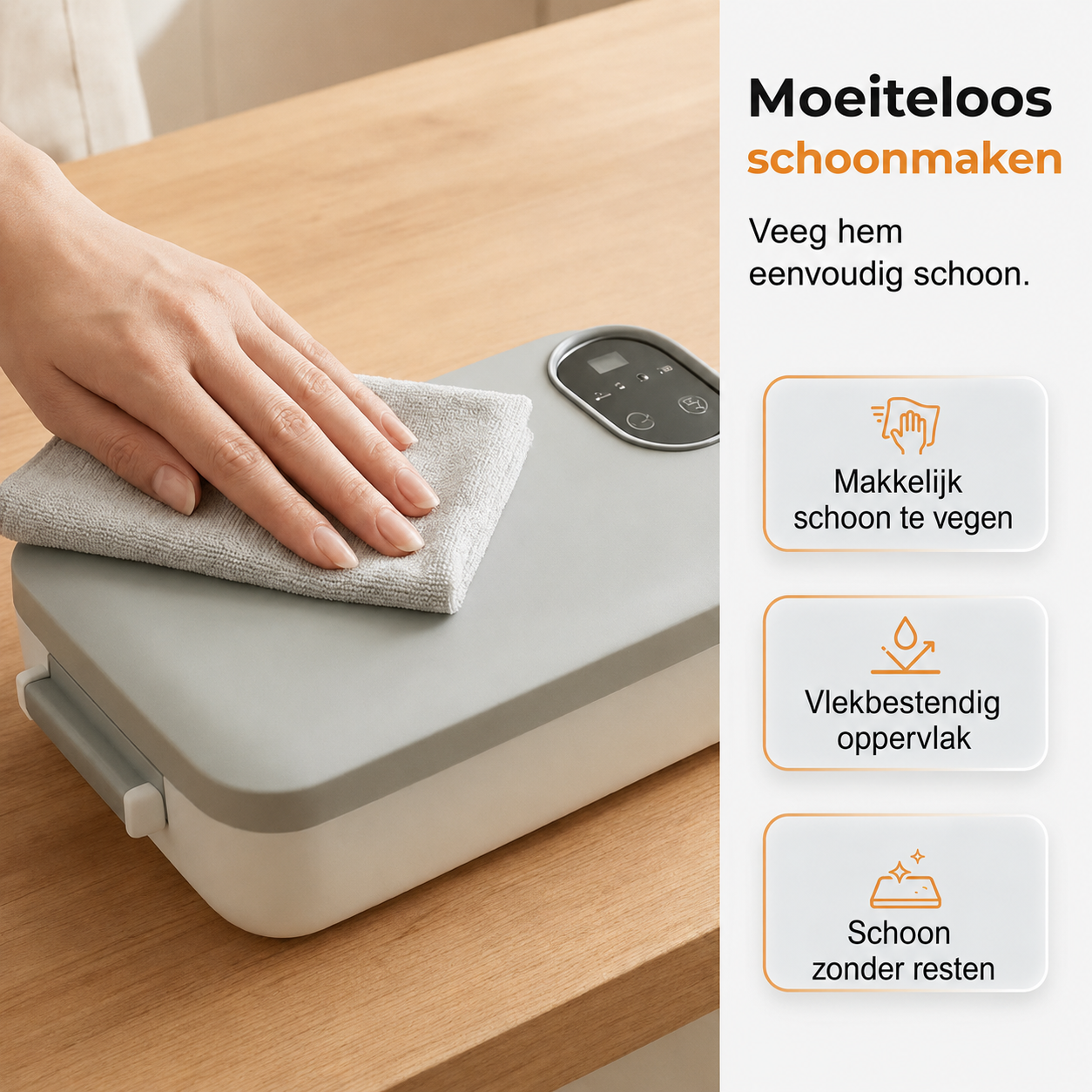 Lunchy™ - de draagbare lunchbox die je maaltijd zelf opwarmt.