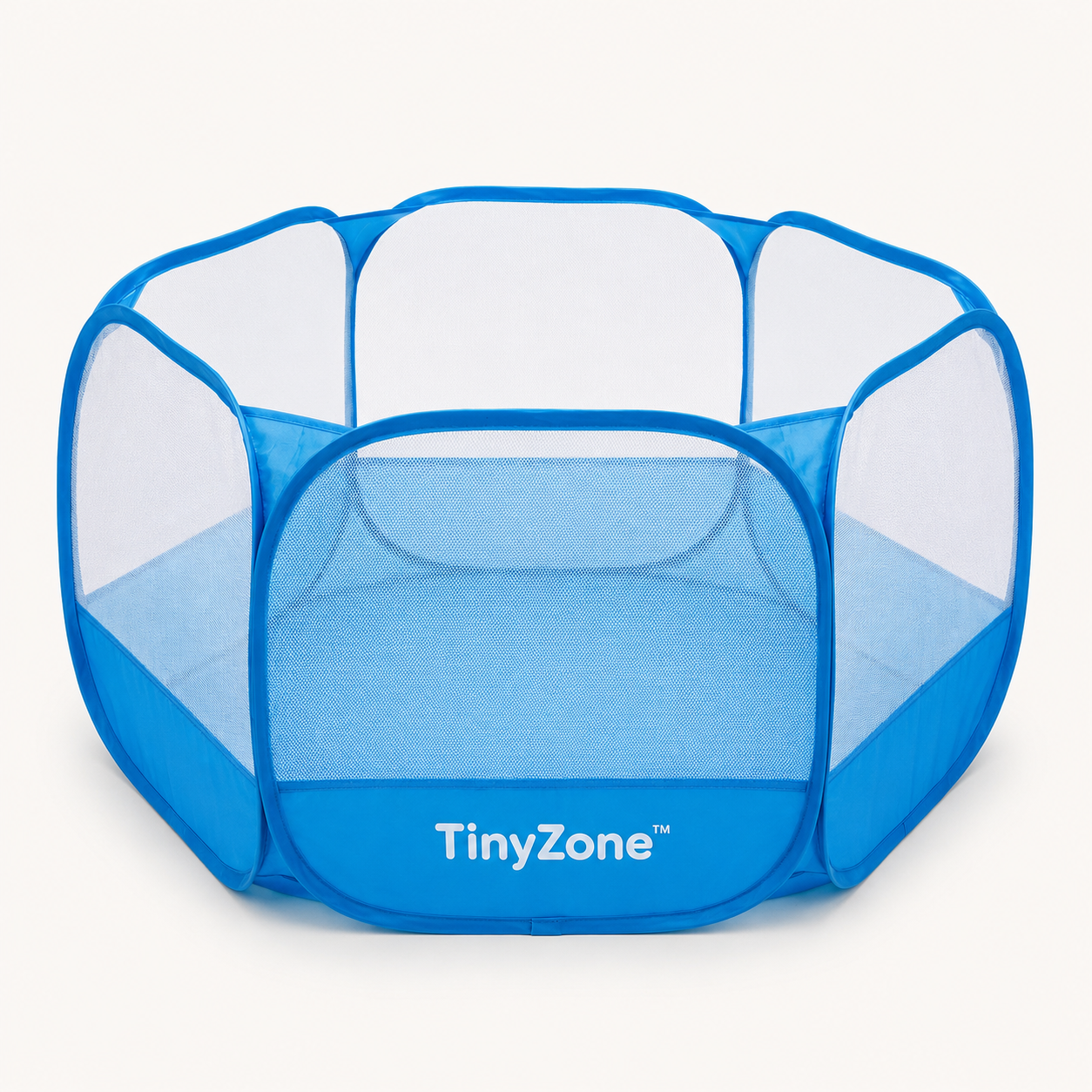 TinyZone™ - De opvouwbare speelplek die je overal mee naartoe neemt.