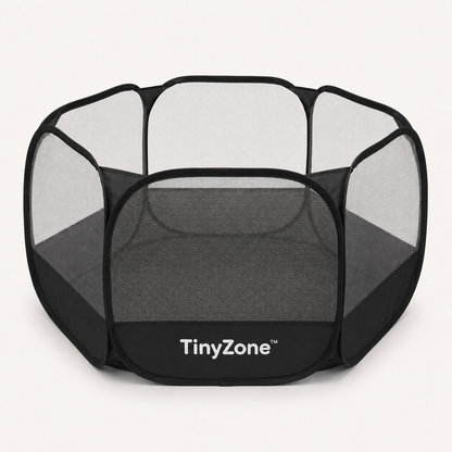 TinyZone™ - De opvouwbare speelplek die je overal mee naartoe neemt.