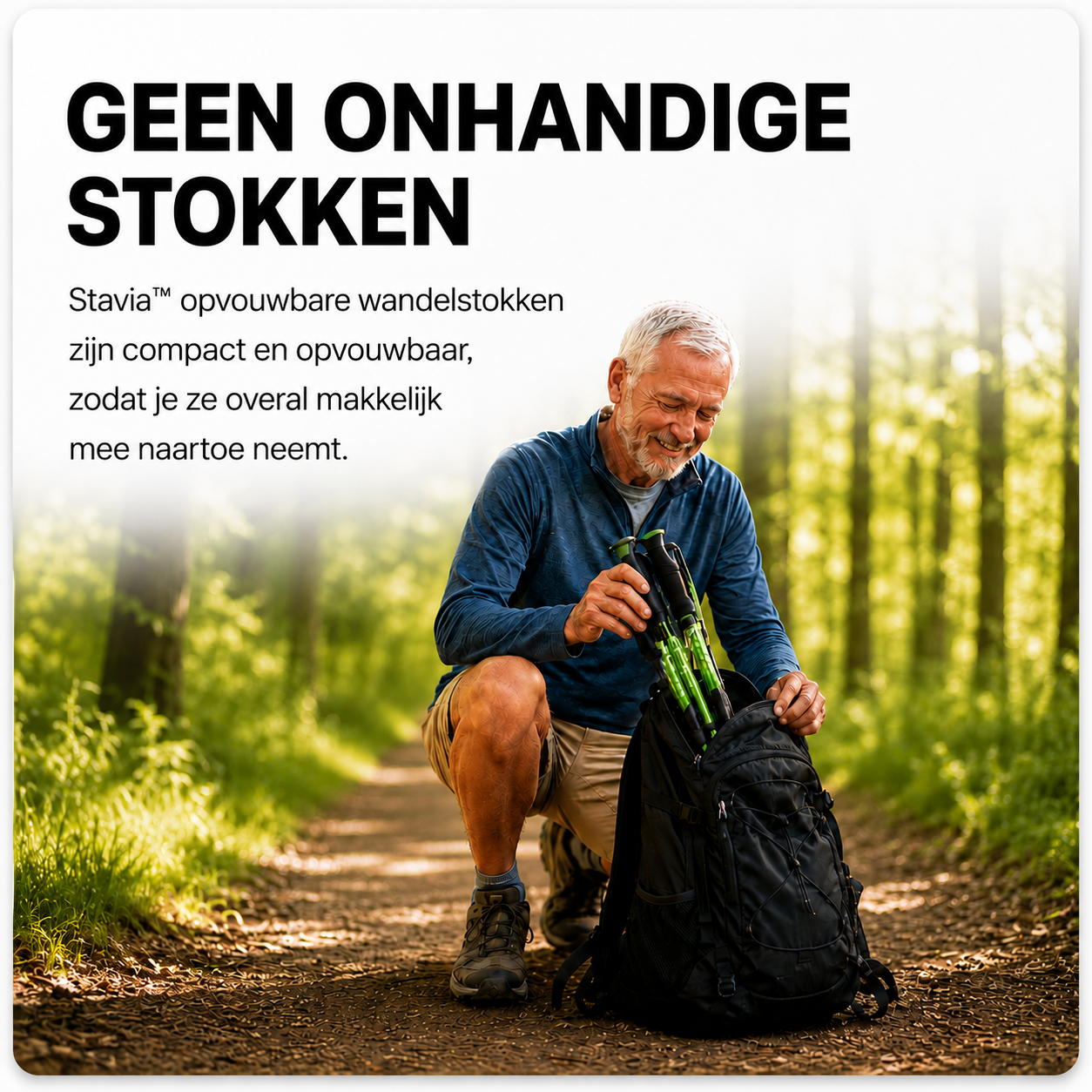 Stavia™ - Wandel met meer zekerheid, comfort en stabiliteit — waar je ook bent.