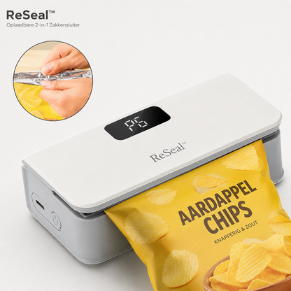 ReSeal™ - Open, seal en bewaar.
