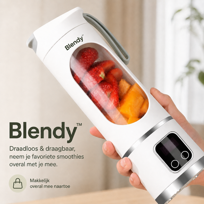 Blendly™ - Jouw verse smoothie, precies wanneer jij hem nodig hebt.