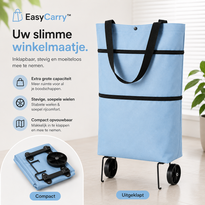 EasyCarry™ - De handige 2-in-1 tas voor iedere boodschap.