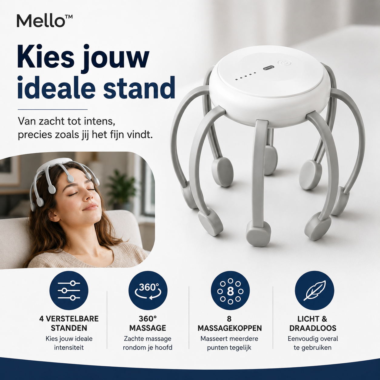 Mello™ - Maak van 15 minuten per dag jouw favoriete rustmoment.