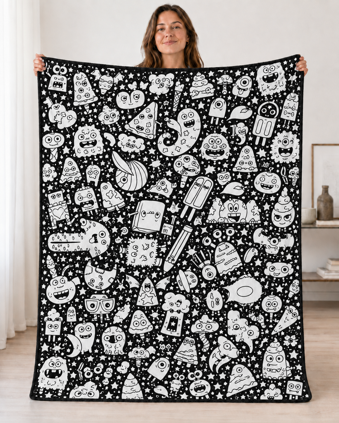CozyCanvas™ - Ontspan, kleur en kruip daarna onder je eigen creatie.