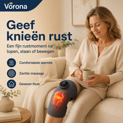 Knévia™ - Ontspan je knieën met warmte en zachte massage