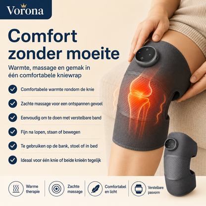 Knévia™ - Ontspan je knieën met warmte en zachte massage