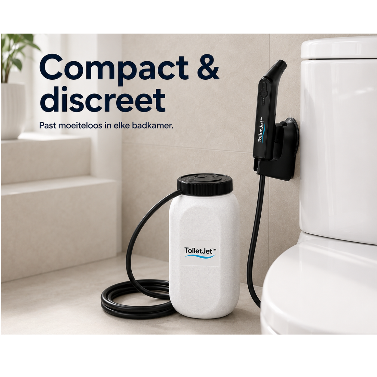 ToiletJet™  - Fris reinigen met water, zonder installatie