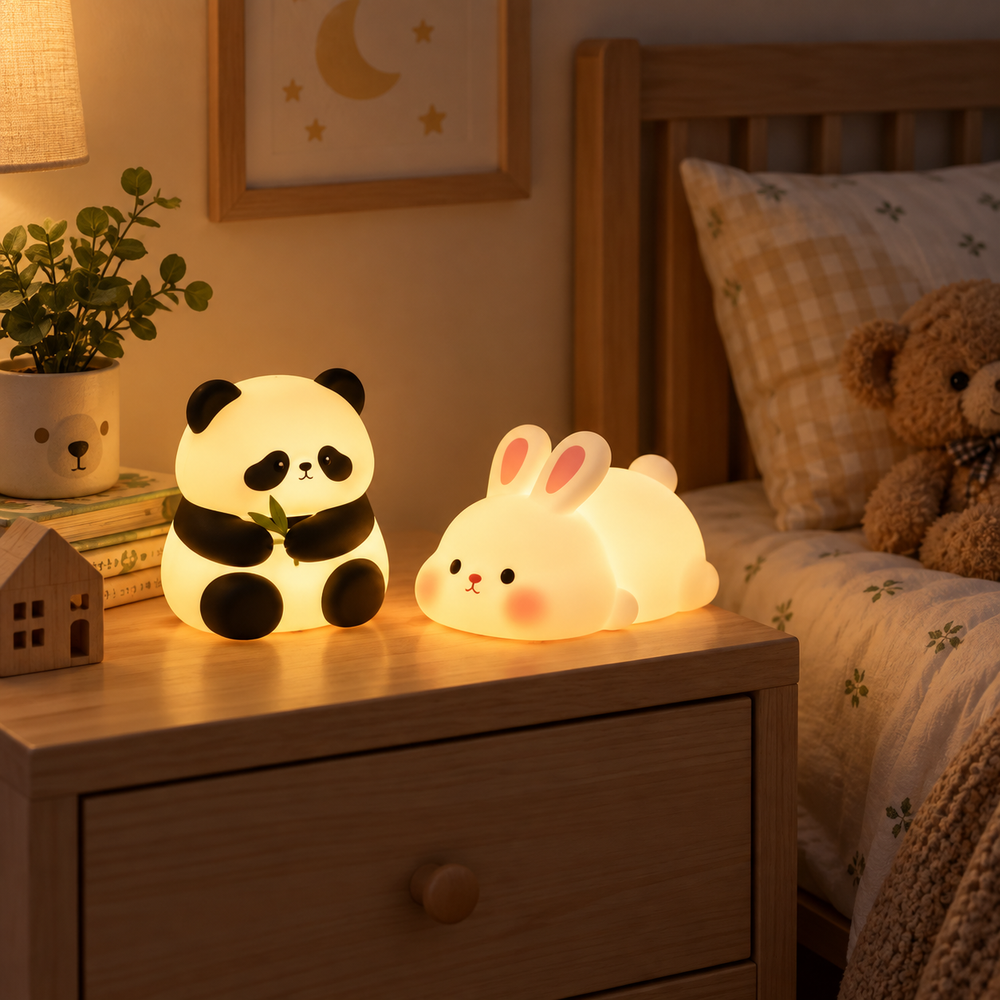 Schattig Siliconen Nachtlampje