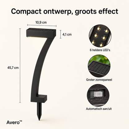 Avero™ - Een stijlvolle lichtlijn voor je tuin, oprit of terras