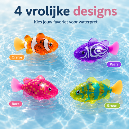 BubbiFish™ - Maak badtijd leuker met zwemmende LED-visjes