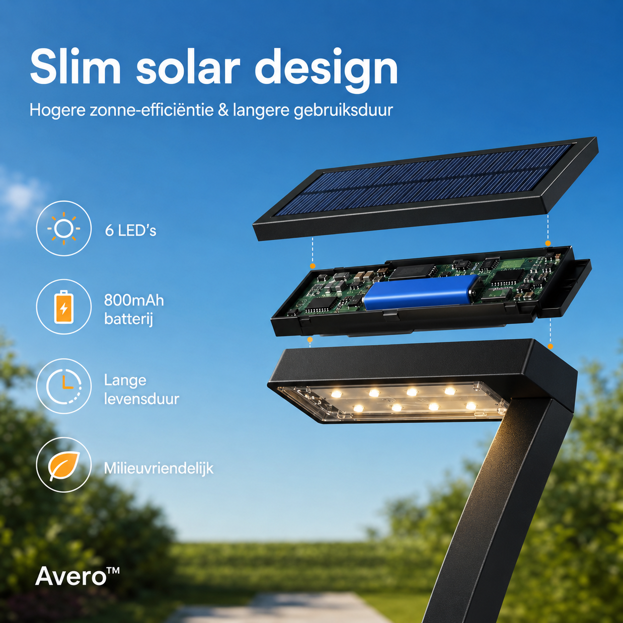 Avero™ - Een stijlvolle lichtlijn voor je tuin, oprit of terras