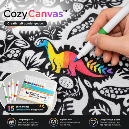 CozyCanvas™ - Ontspan, kleur en kruip daarna onder je eigen creatie.