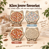 Houten Kattenpuzzel – 135 Unieke Kattenstukjes