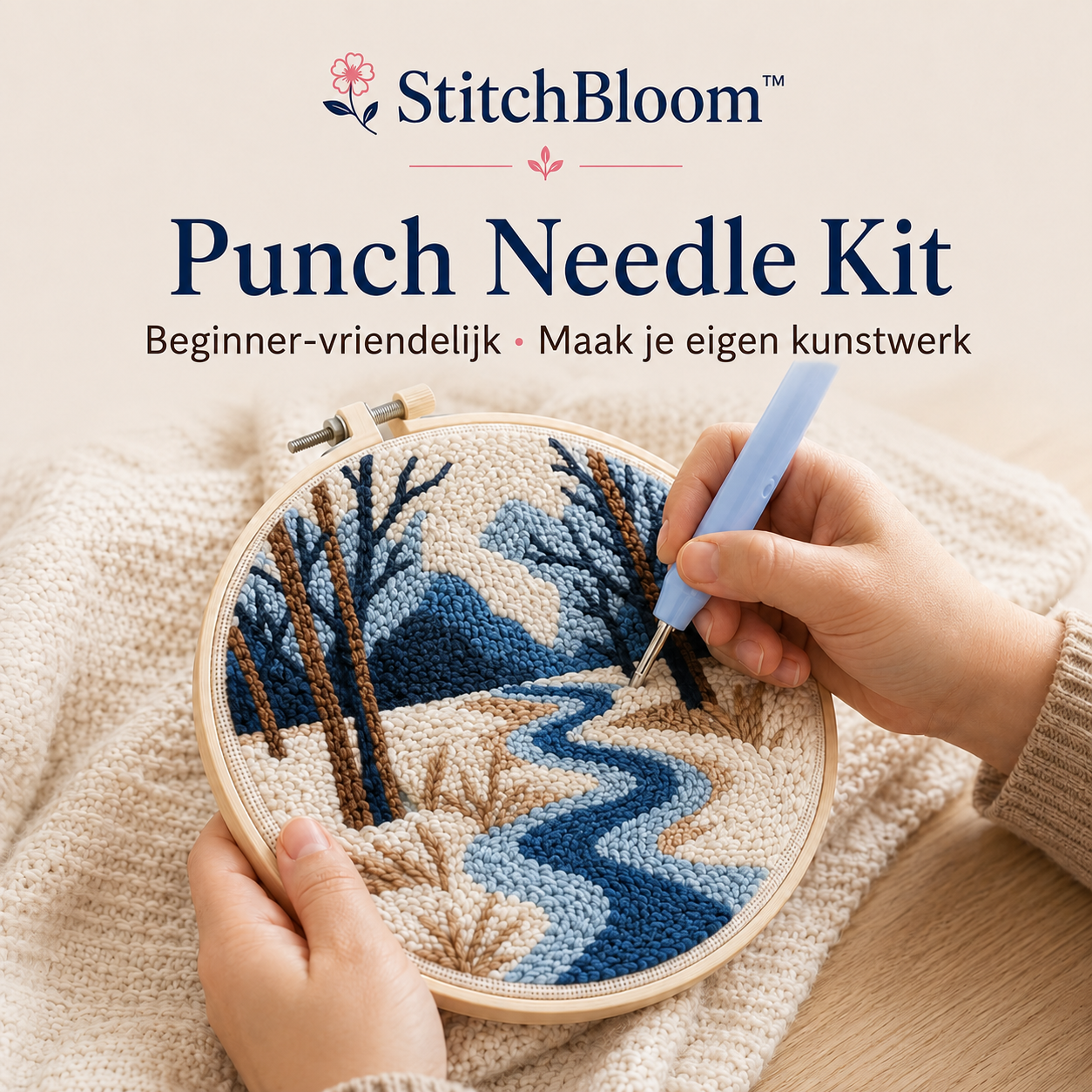 StitchBloom™ - Het perfecte beginnerspakket voor kleine kunstenaars met grote ideeën