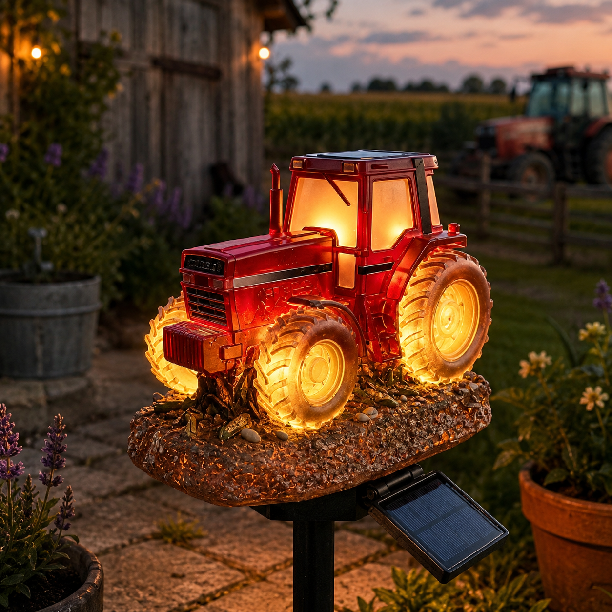 GardenGlow™ - Unieke tuinfiguren die overdag opvallen en ’s avonds automatisch beginnen te stralen.