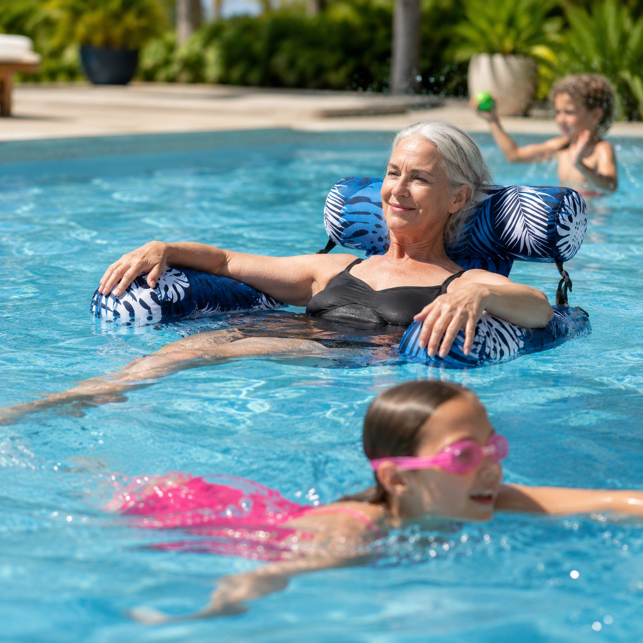 AquaDrift™ - Opvouwbare Water Lounge