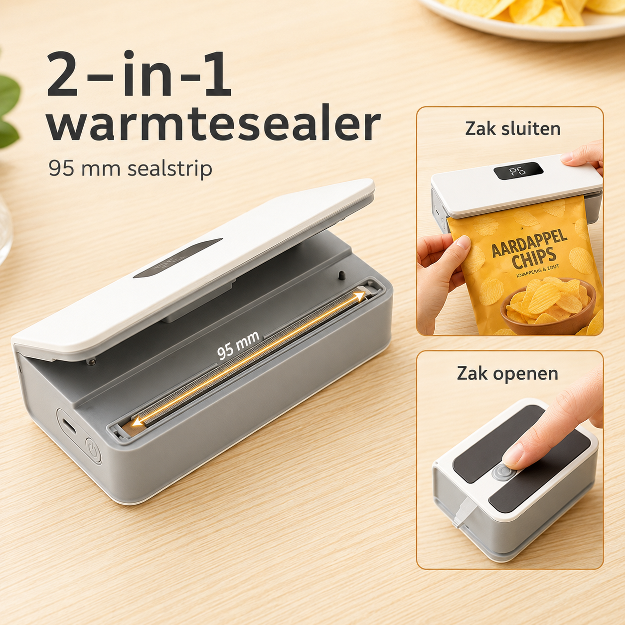 ReSeal™ - Open, seal en bewaar.