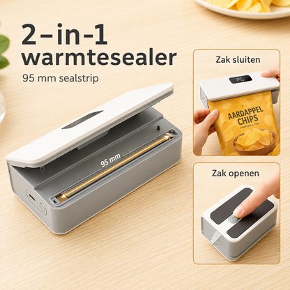 ReSeal™ - Open, seal en bewaar.