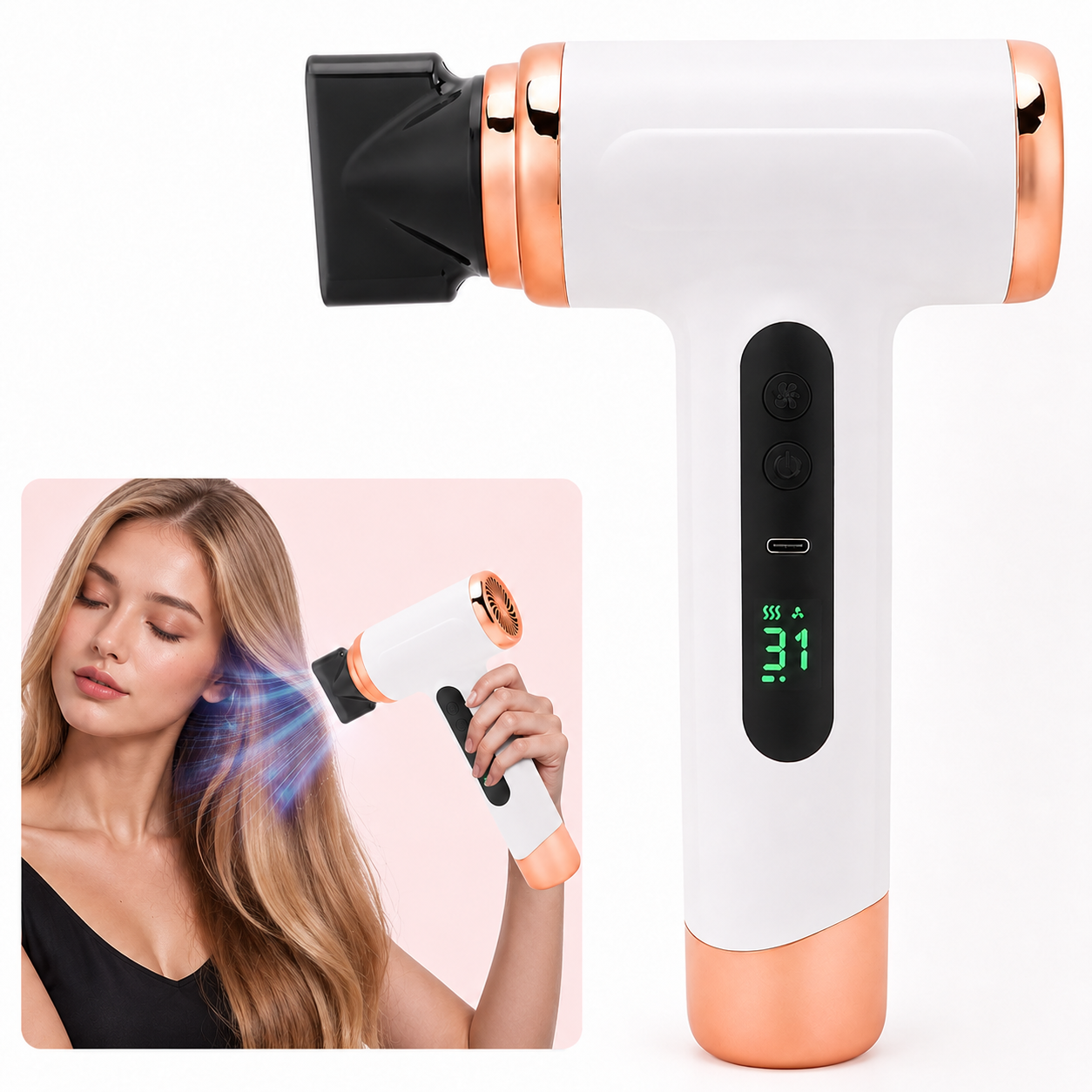AirBloom™ - Draadloos drogen. Altijd en overal.