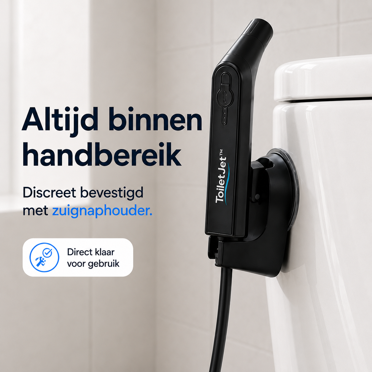 ToiletJet™  - Fris reinigen met water, zonder installatie