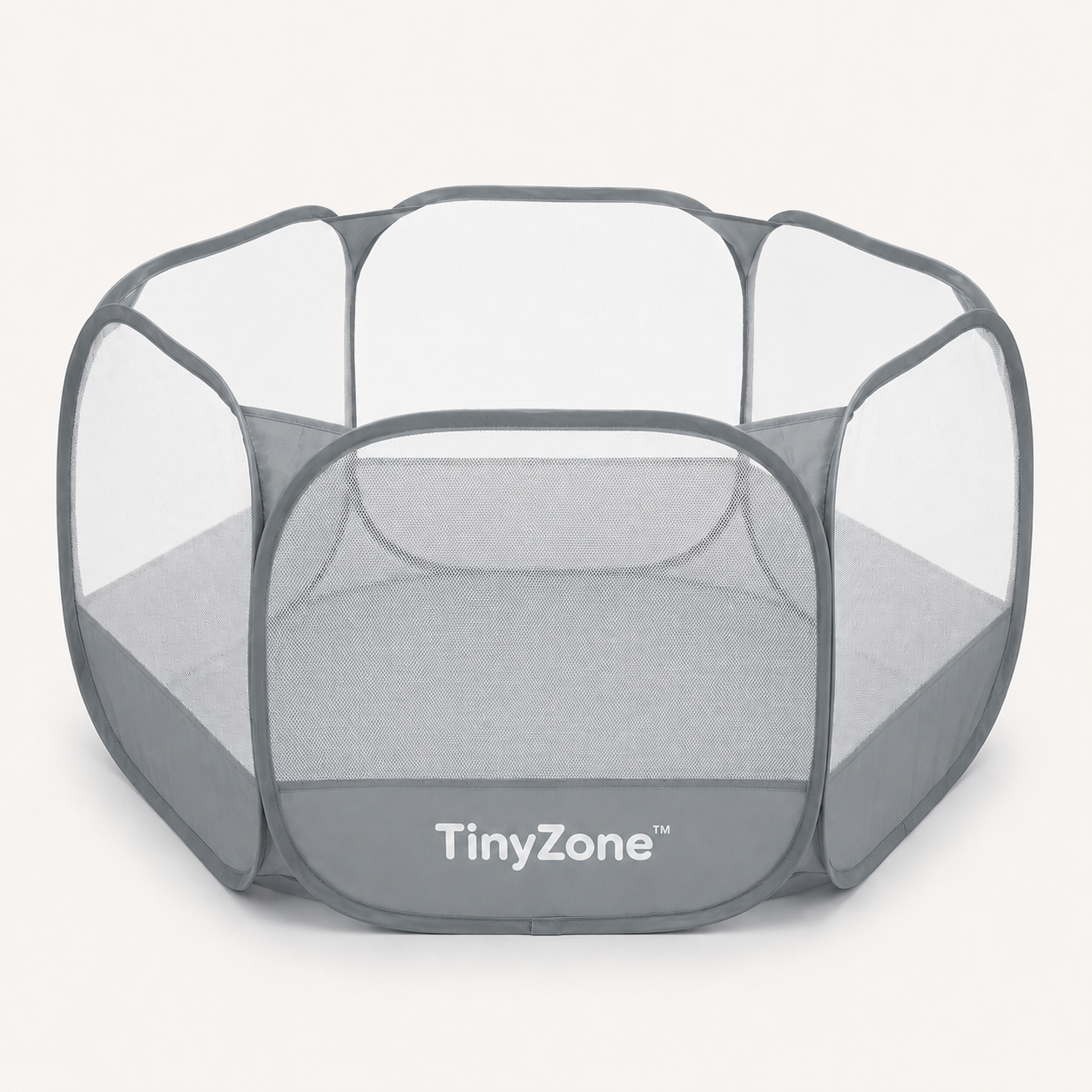 TinyZone™ - De opvouwbare speelplek die je overal mee naartoe neemt.