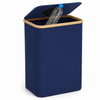 StatiegeldBox in blauw met wasbare binnenzak voor statiegeldflessen
