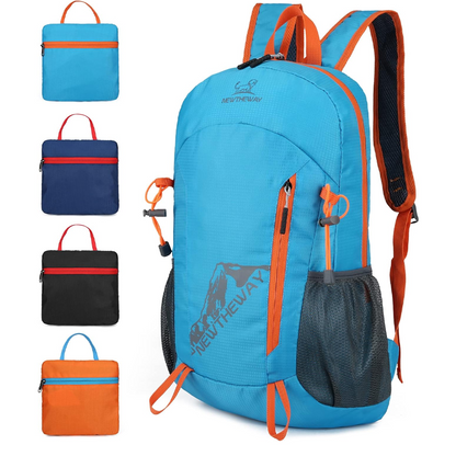 FoldAway™ – De compacte reisrugzak die overal mee naartoe kan.